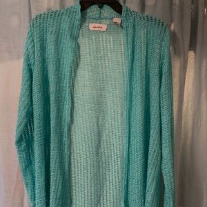Teal Cardigan